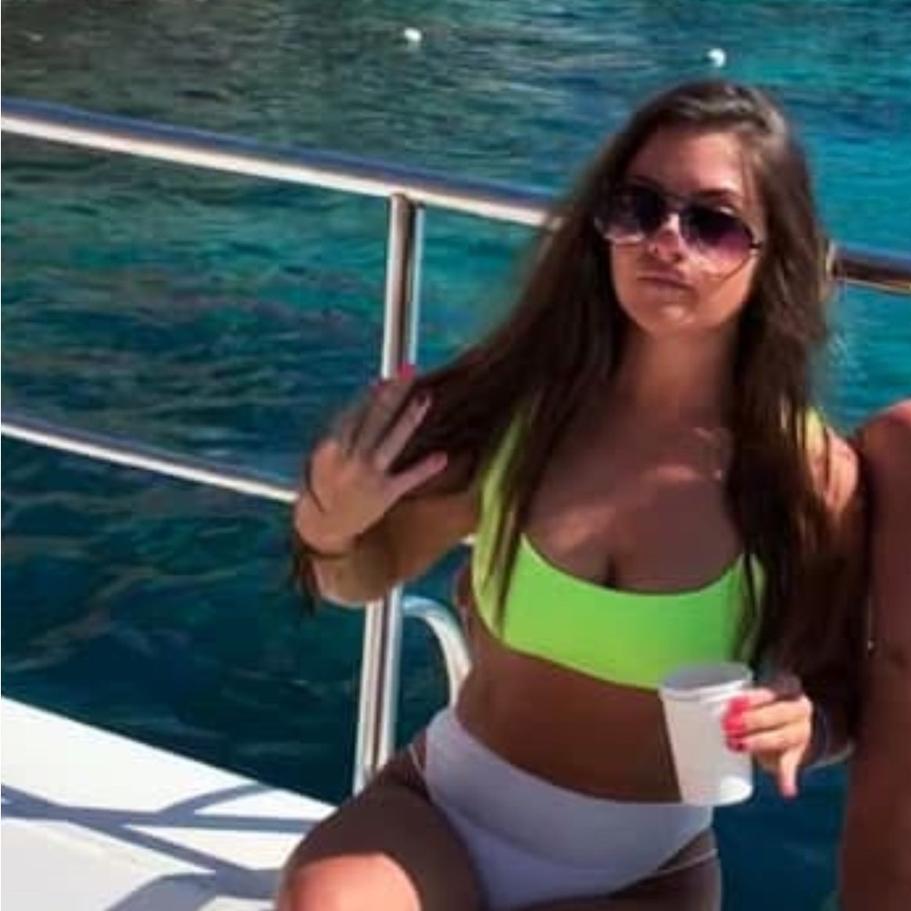 TJ SWIM Venus top - neon yellow - medium - Picture 6 of 6